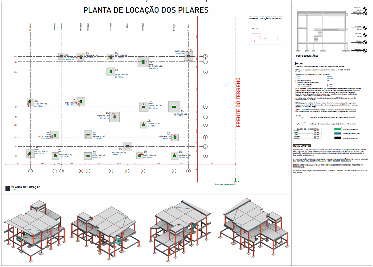 Planta de locação