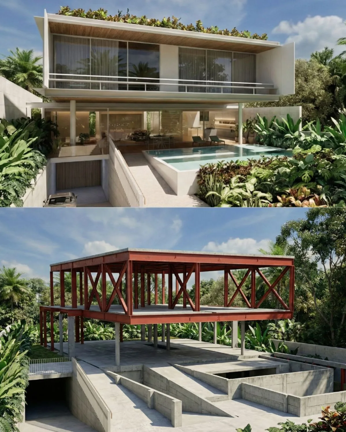Residencial Concreto + Metálica